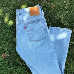 Cropped Levi jeans